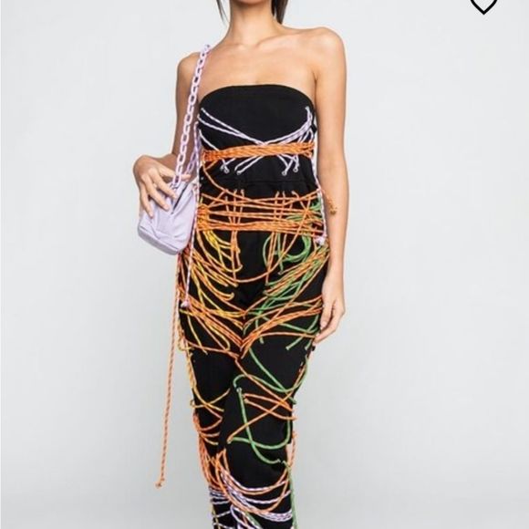 "String Me Along" Jumpsuit - Picture 1 of 3